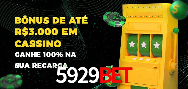 5929bet melhor bônus de depósito